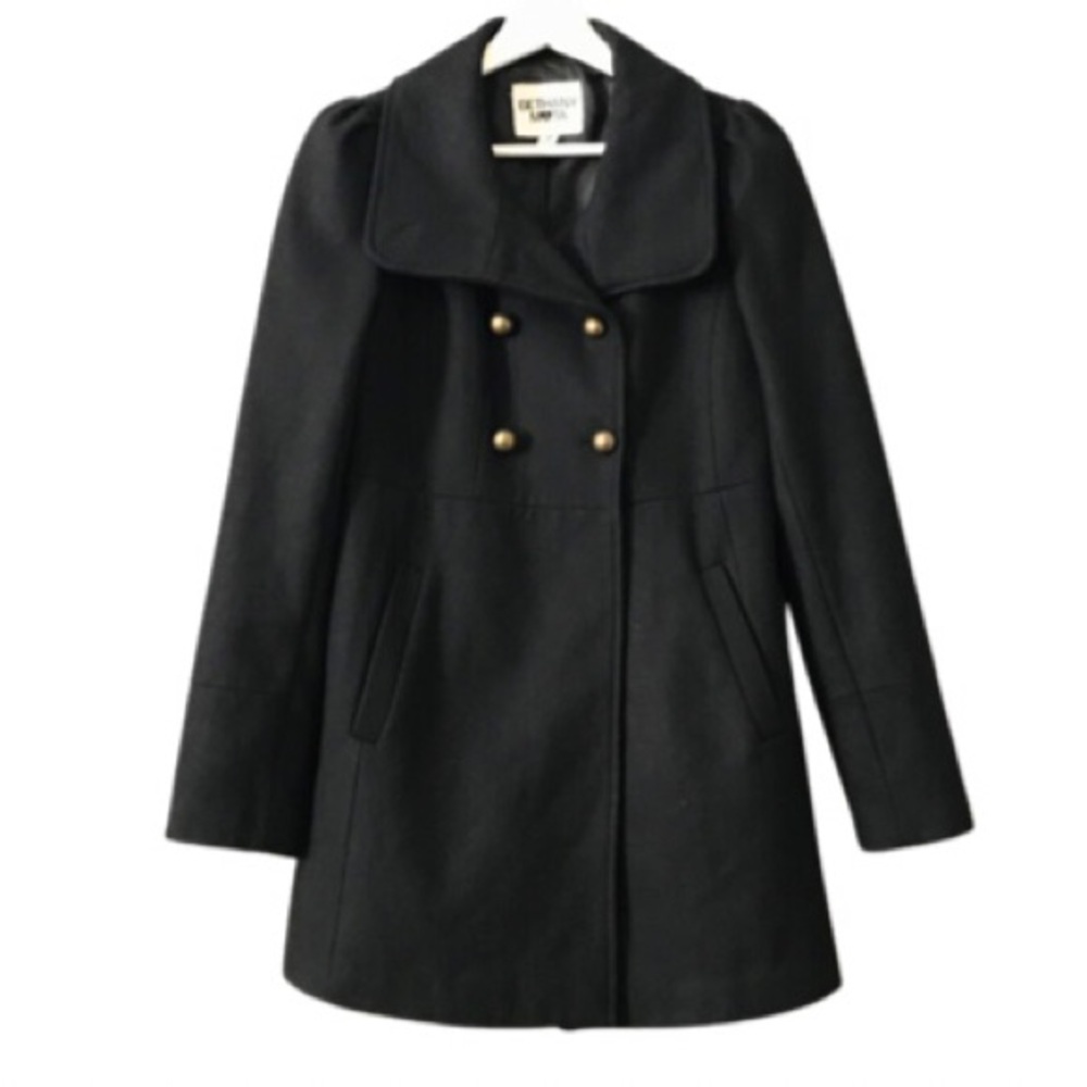 Wool Midi Pea Coat